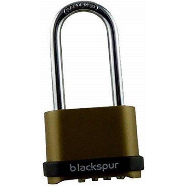 Long Shackle 4 Digit Combination Padlock 57mm Gate Door Garage Chain