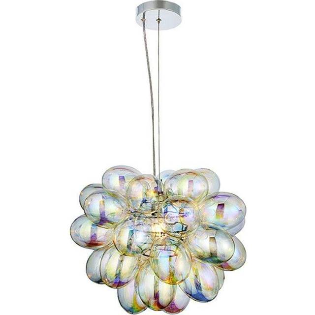 Endon 80123 Infinity 1 Light Pendant Chrome Plate