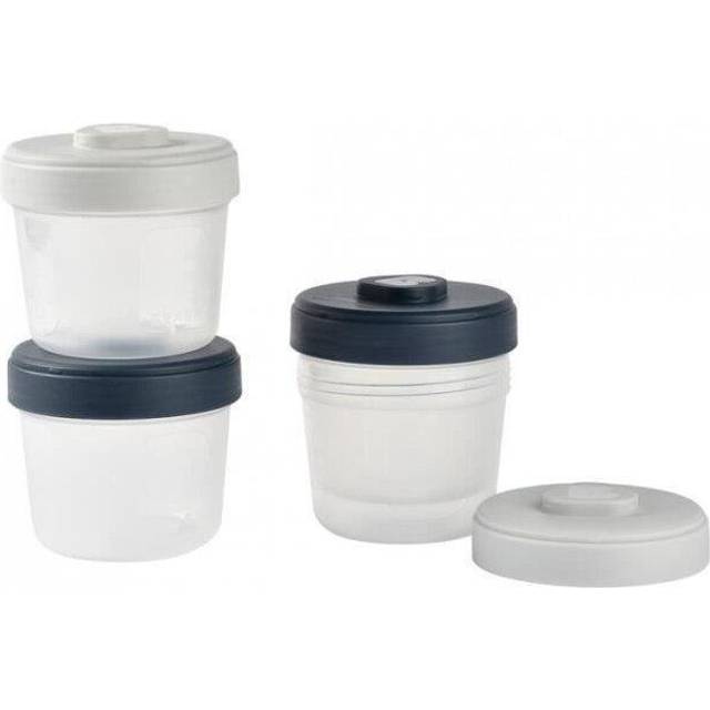 BEABA, 1st age set 4 clip portions - (4x150ml)