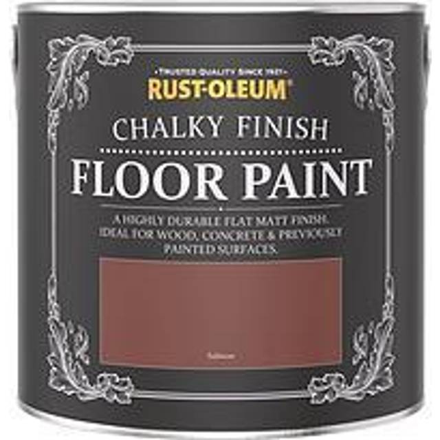 Chalky Floor Paint Salmon - Red