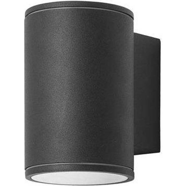 Leds-c4 - Forlight Orion - led Outdoor Surface Mounted Wall Light Black IP54