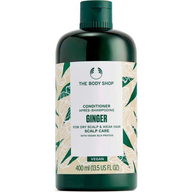 The Body Shop Ginger Scalp Care Conditioner FOR DRY SCALP & WEAK HAIR ,VEGAN (Ginger Conditioner 400ml)