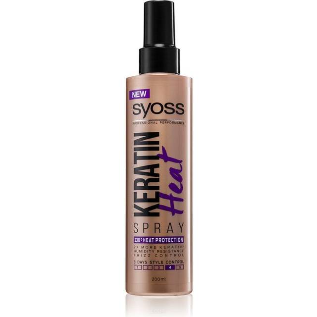 Syoss Keratin Skyddande spray För hårstyling med värme 200 ml