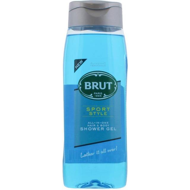 Brut Sport Style All-In-One Hair & amp Body Shower Gel 500ml 500ml