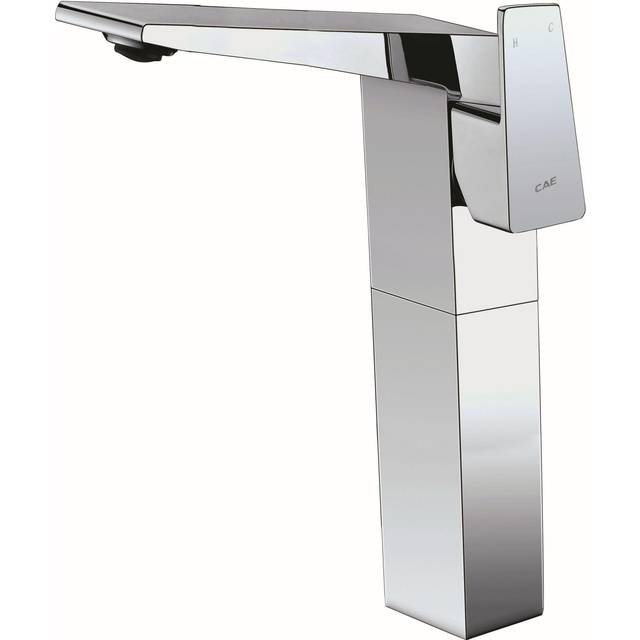 ALFI brand AB1475PC Polished Chrome Single Hole Tall Bathroom Faucet