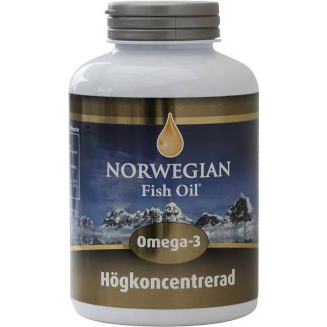 Biosan Norwegian Fish Oil Omega-3 Högkoncentrerad 180 kapslar