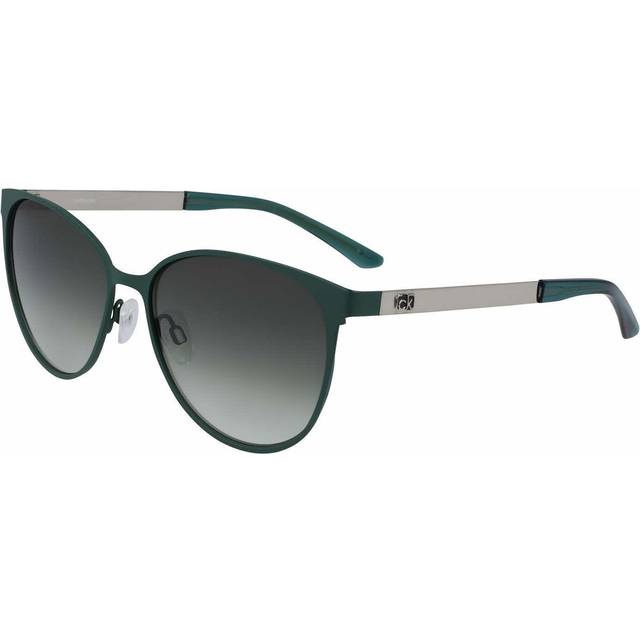 Calvin Klein Woman CK20139S 300 Sunglasses Metal Green Green Cat Eye  Shaded