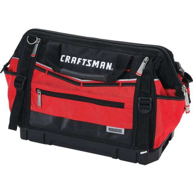 CRAFTSMAN VERSASTACK Zippered Tool Bag  31 Pocket Organizer  Heavy Duty Tool Tote (CMST17622)