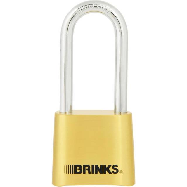 Brinks Brass Resettable Lock Comb 50MM