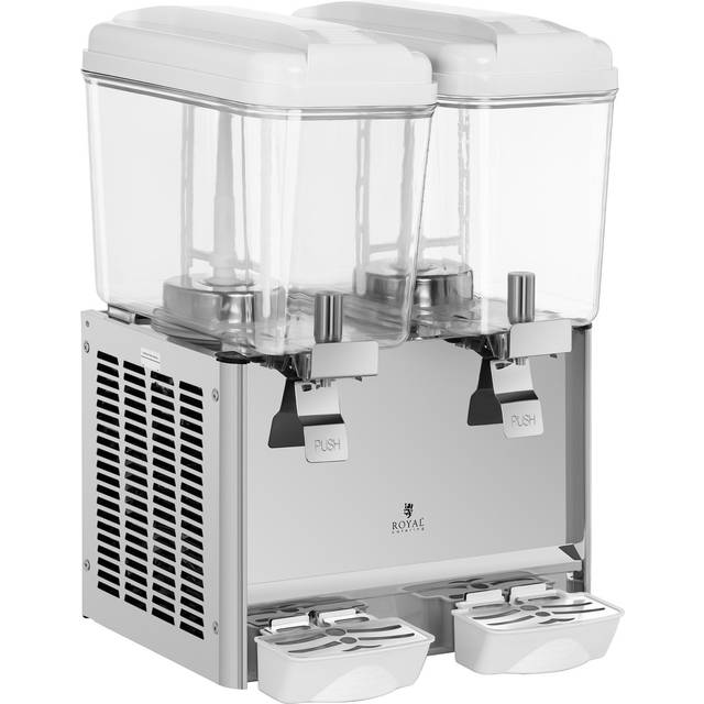 Royal Catering Juicedispenser - 2 x 18 liter RCSD-36C