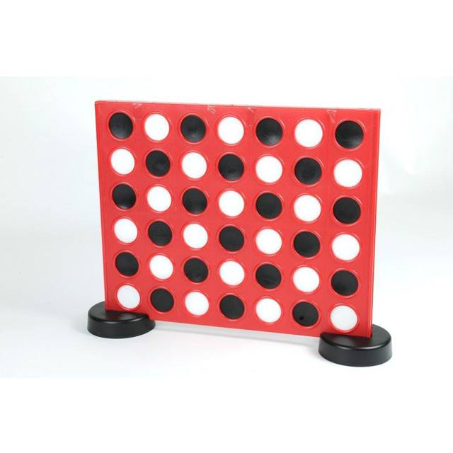 Giant Garden Connect 4 Pink Traditional Garden Games