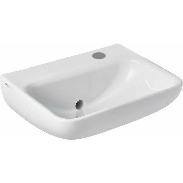 Armitage Shanks - Contour 21 Plus Basin with Back Outlet 500mm Wide - 1 rh Tap Hole