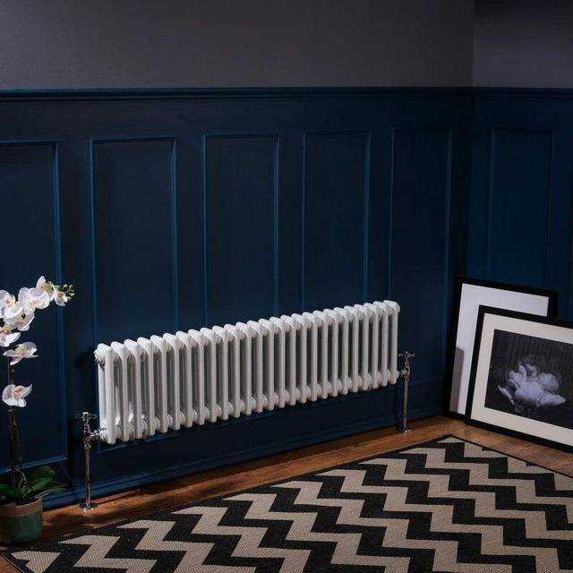 Warmehaus - Traditional Radiator White Double Panel 300x1190mm