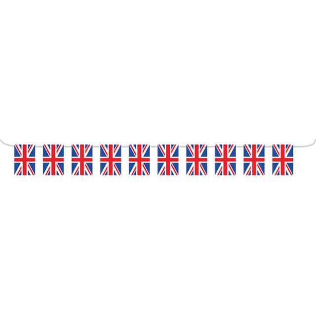 Red Blue White Union Jack 5 Metre Bunting Flags Jubilee Party Decor