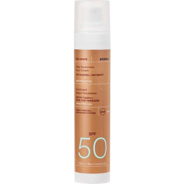 Korres Red Grape Daily Sunscreen Face Cream SPF50 50ml