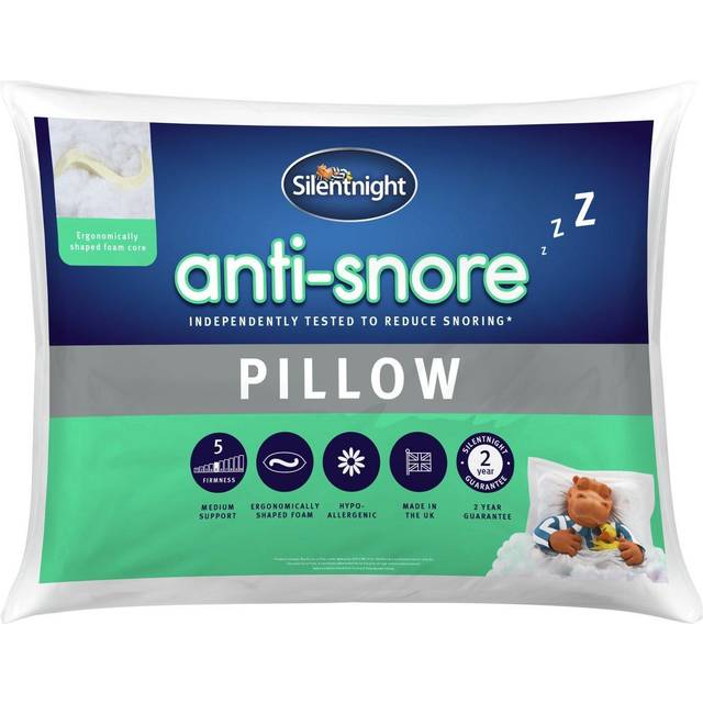 Silentnight Anti-Snore Medium Soft Pillow
