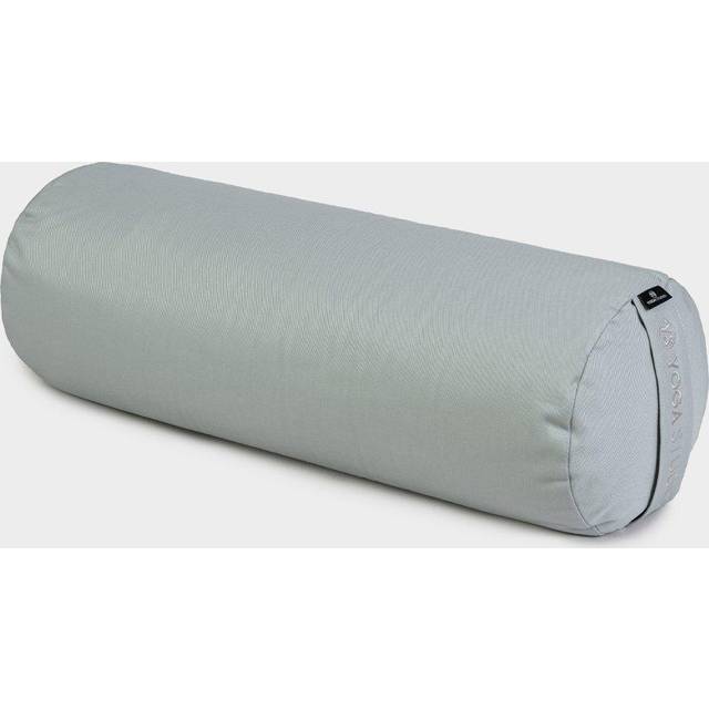 (Light Grey) Yoga Studio EU Organic Buckwheat Bolster