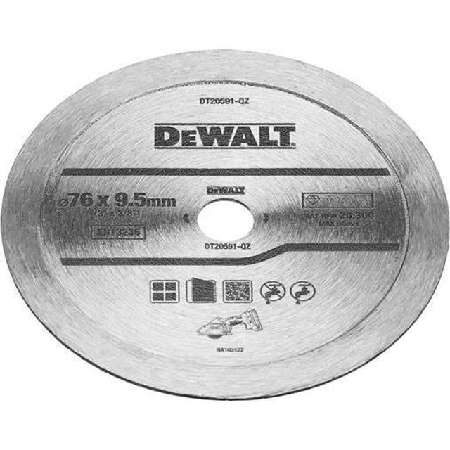 DeWalt Diamond Continous Tile Blade for DCS438 76mm