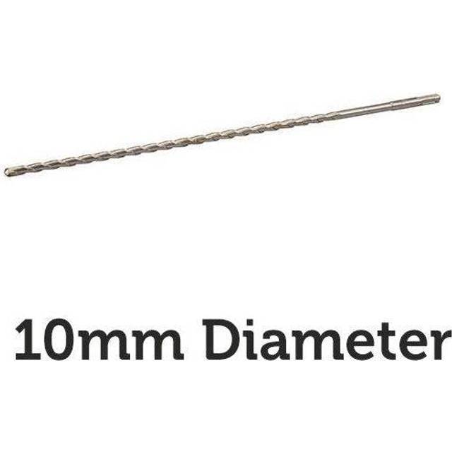 PRO 10mm x 460mm SDS Plus Masonry Drill Bit Tungsten Carbide Cutting Head Tip