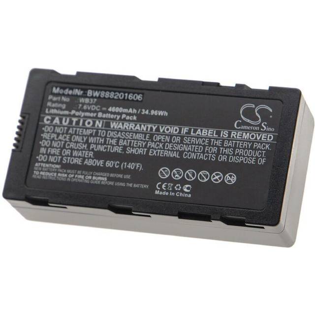 vhbw Batteri kompatibel med DJI FPV fjärrkontroll, MG-1A, MG-1P drönare Multicopter Quadrocopter (4 600 mAh, 7,6 V, Li-Polymer)