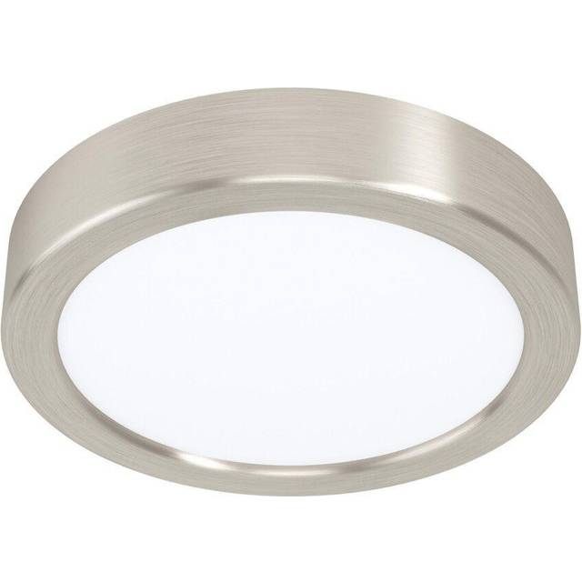 Wall / Ceiling Light Satin Nickel 160mm Round Surface Mounted 10.5W LED 4000K