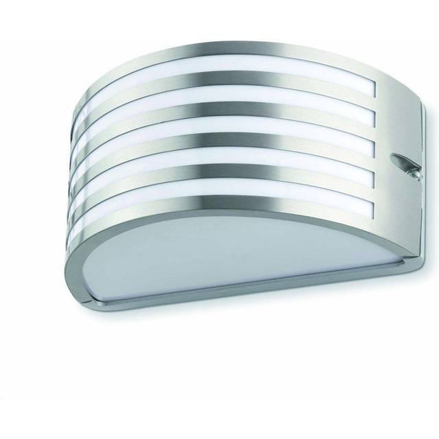Faro Fedon - 1 Light Outdoor Wall Light Matt Nickel IP54, E27