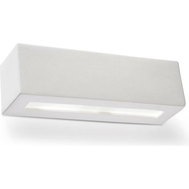 Vega 1 - Light White Flush Mount (9cm H X 9cm W X 32cm D)