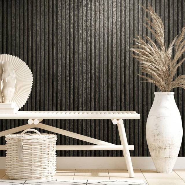 Galerie Wood Stripe Wallpaper