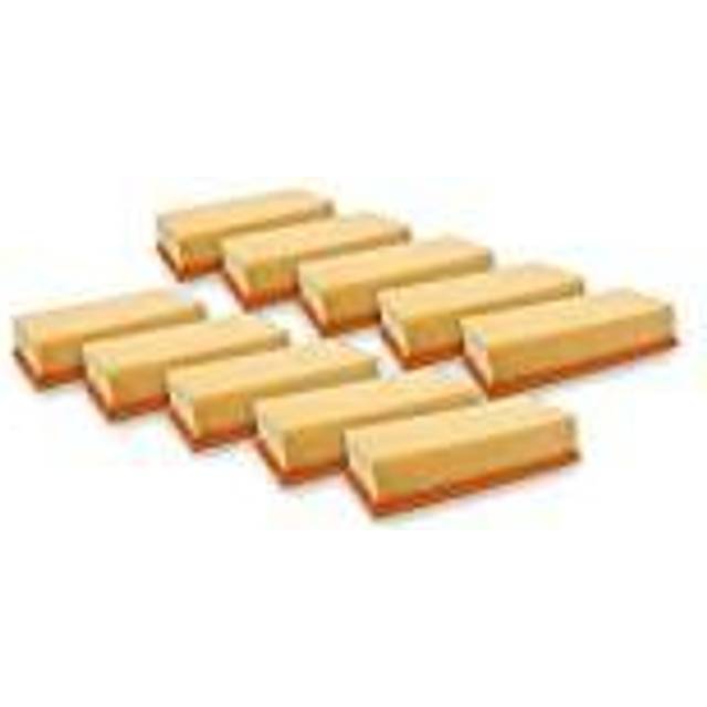 10x Flat-Fold Filter Replacement for Kärcher 6.907-277.0 for Vacuum Cleaner - Pleated Filter Element - Vhbw