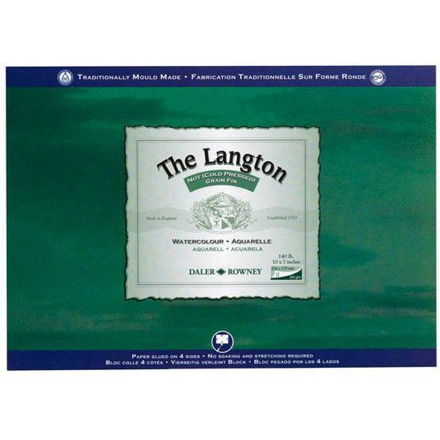 Daler-Rowney Langton Water Colour Cold Press Block