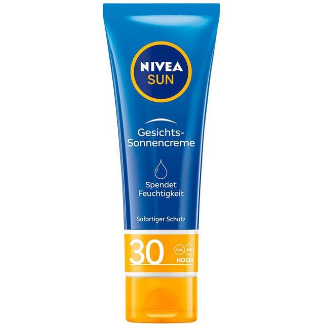 Sun Protection & Care Face Sun Cream with SPF 30 (50 ml), Instant Sun Protection for Face, Neck & DÃ©colletÃ©, Sun Cream with 24-Hour Moisturiser