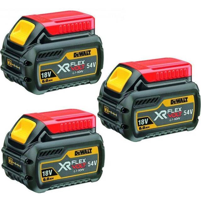Dewalt DCB546 18v / 54v XR Flexvolt 6.0ah Battery DCB546-XJ - Triple Pack