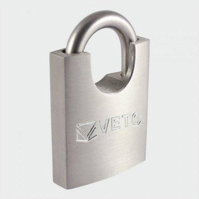 Timco veto stainless steel padlock 50mm blister pack 1