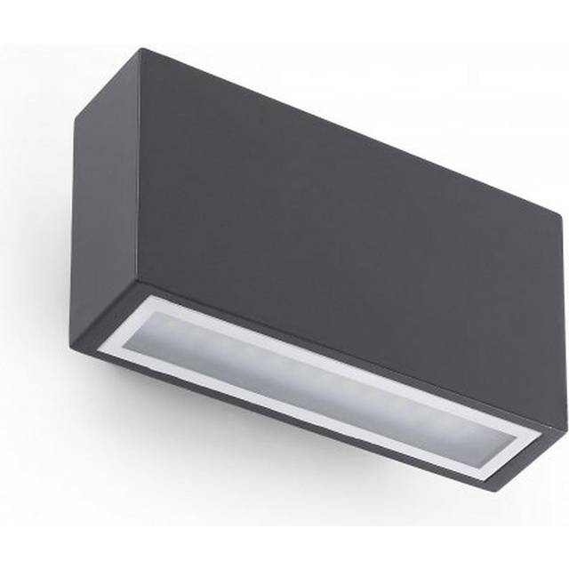 Faro Tane - LED Outdoor Up Down Wall Light Dark Grey IP44