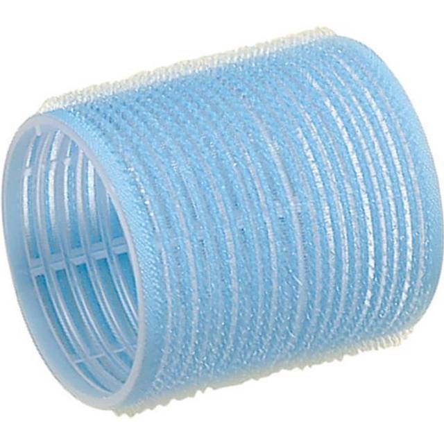 Jumbo Velcro Rollers Light Blue 56mm x 6
