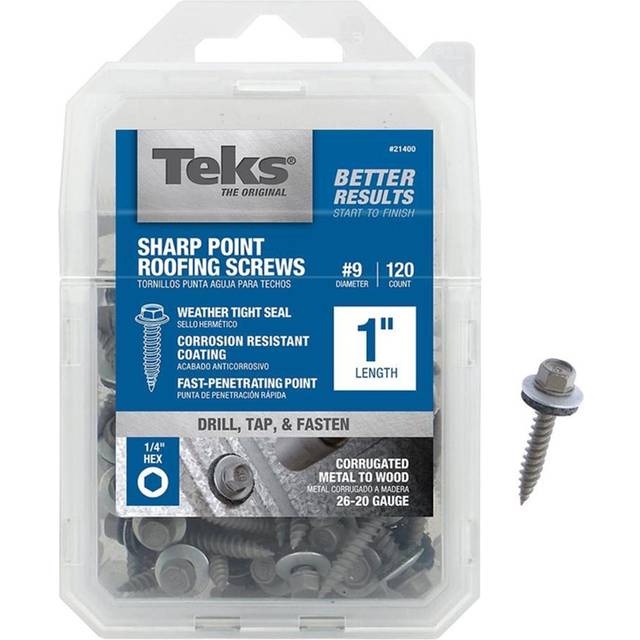 ROOF SCREW #9X1 1 Pack of 1