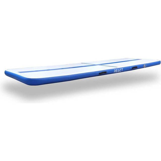 React React Airtrack 3x1x0,1m With Hand Pump Träningsutrustning Blue - One Size