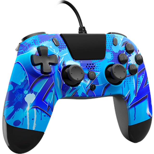 Gioteck VX4 Wired Controller For PS4 Blue