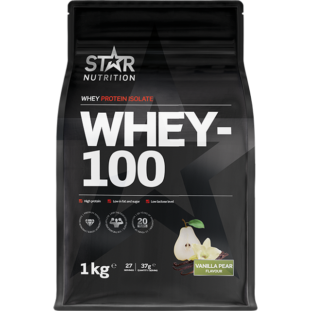 Whey-100 Vassleprotein 1 kg