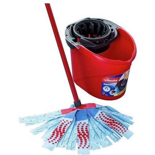 Vileda 3 Action Supermocio Mop, Bucket and Wringer