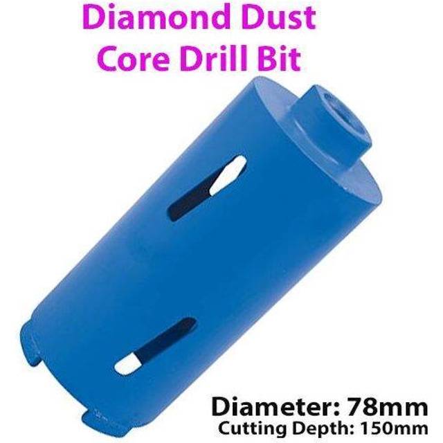 78mm x 150mm Diamond Core Drill Bit Hole Cutter For Brick Wall / Concrete Block