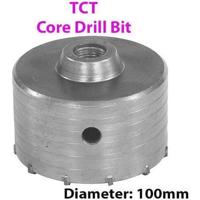 "PRO 100mm (3.94"") TCT Core Drill Bit Tile Marble Glass Brick Hole Saw Cutter"