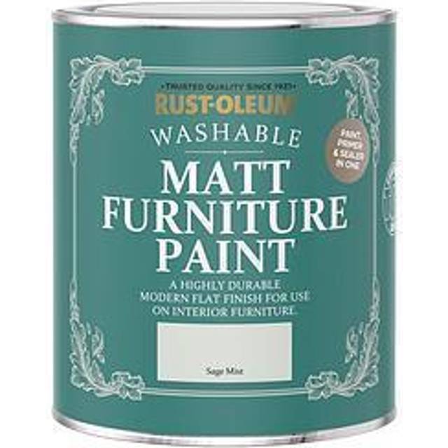 Rust-Oleum Matt Furniture Paint - SAGE MIST - 750ml - Green