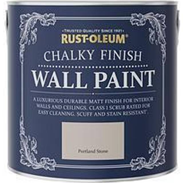 Chalky Wall Paint - Portland Stone - Portland Stone - Grey