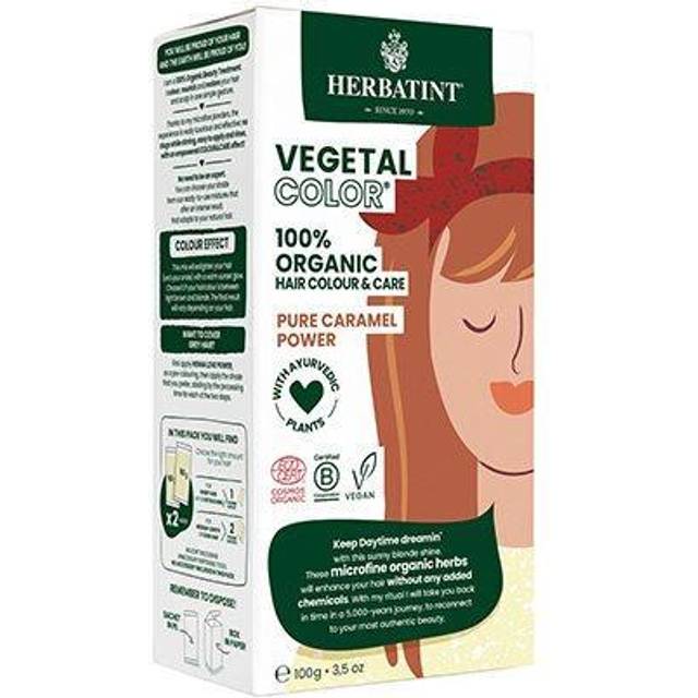 Herbatint Vegetal Organic Hair Colour Pure Caramel Power 100g