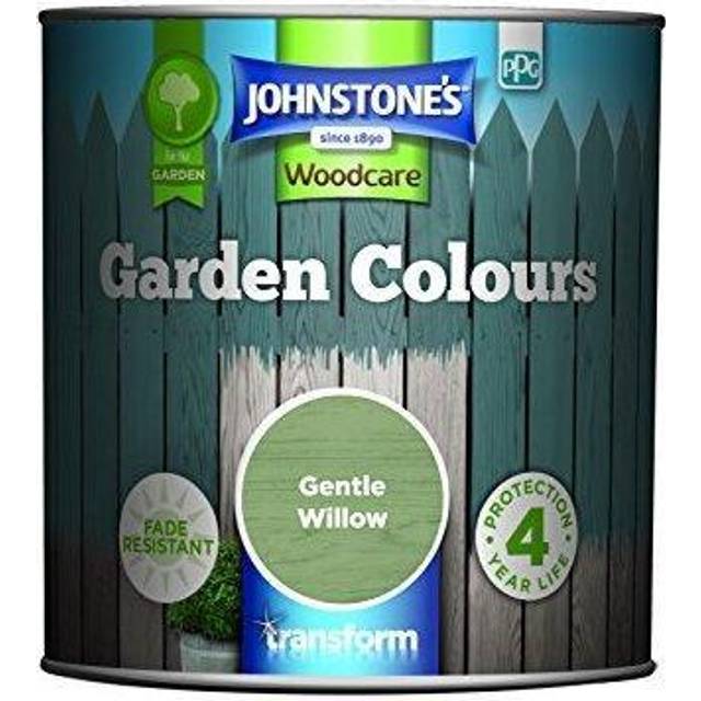 Johnstones Woodcare Garden Colours 1L - Gentle Willow - Green