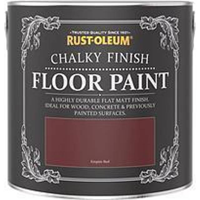 Chalky Floor Paint Empire Red - Red