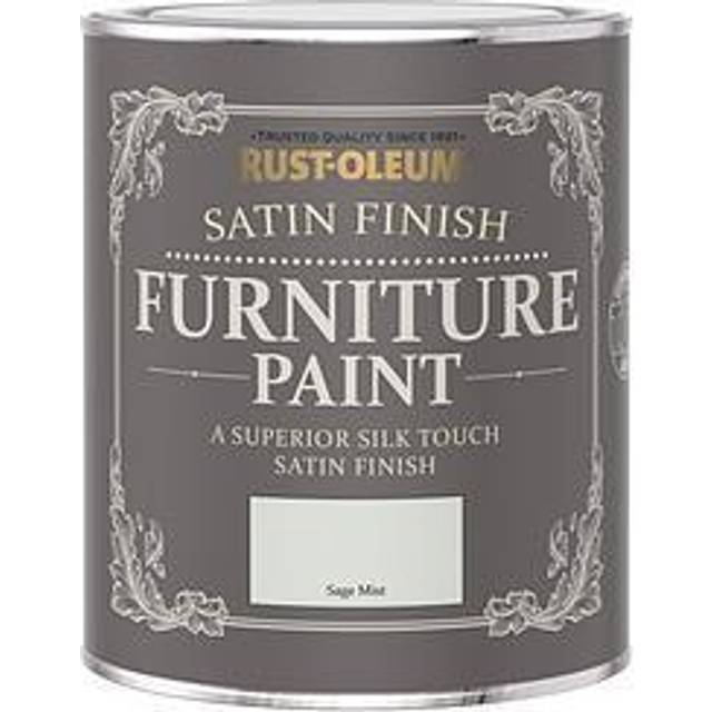 Rust-Oleum Satin Furniture Paint - SAGE MIST - 750ml - Green