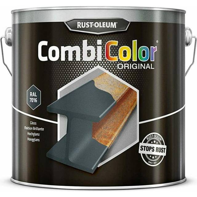 Rust-Oleum CombiColor 7389 Original Gloss - RAL 7016 Anthracite Grey - 2.5 Litres