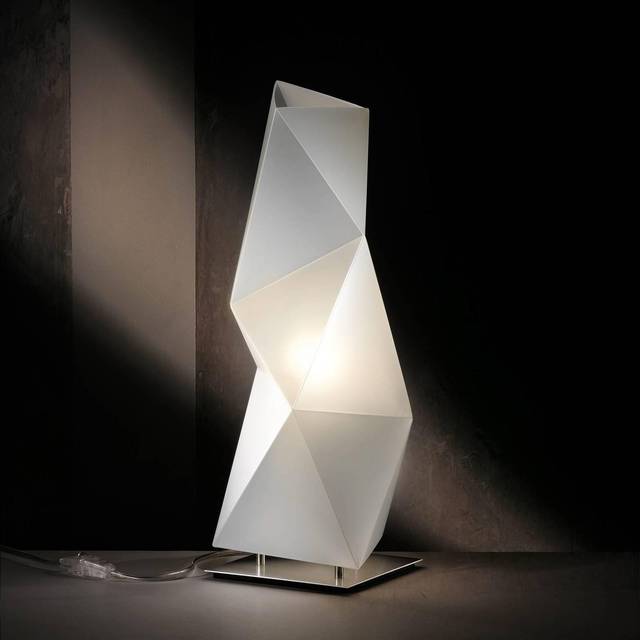 SLAMP Diamond Table Lamp Small White